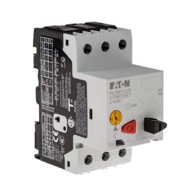 Eaton 278476 PKZM01-0,25 0.16 → 0.25 A Motor Protection Circuit Breaker, 690 V ac