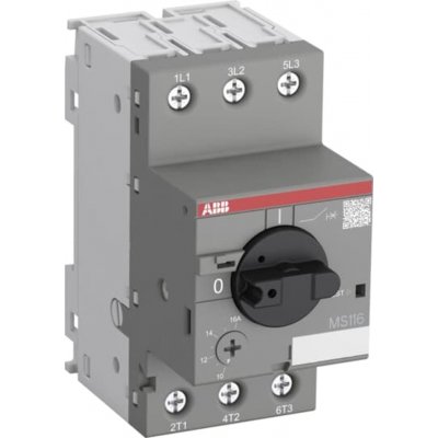 ABB 1SAM250000R1007  MS116-2.5 2.5 A Motor Protection Circuit Breaker, 690 V ac