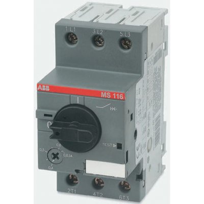 ABB 1SAM250000R1001  MS116-0.16 Motor Protection Circuit Breaker