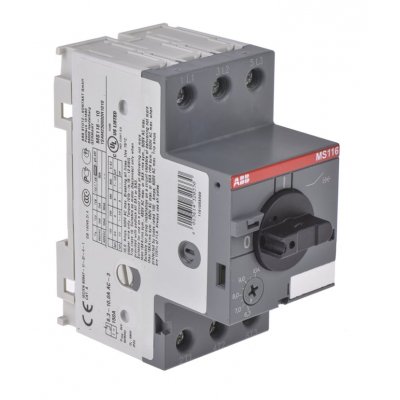 ABB 1SAM250000R1010  MS116-10 10 A Motor Protection Circuit Breaker, 690 V