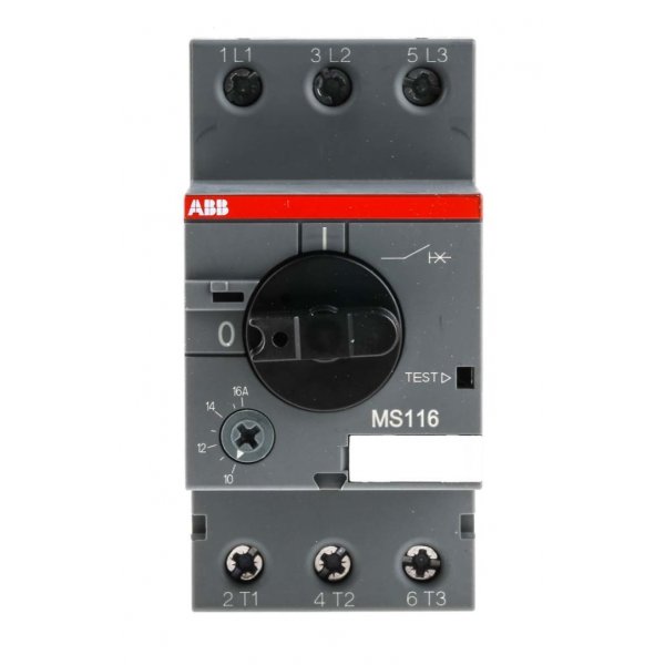 ABB 1SAM250000R1011  MS116-16 16 A Motor Protection Circuit Breaker