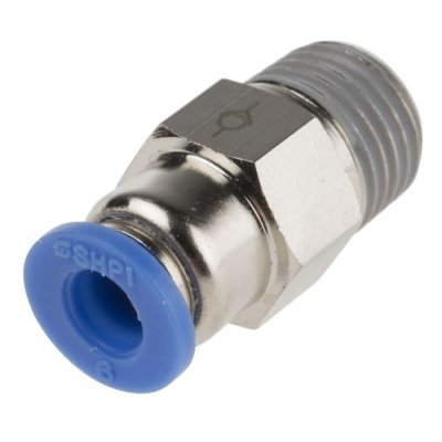 RS PRO 144-2695 Non Return Valve, 6mm Tube Outlet, 0 to 9.9 kgf/cm², 0 to 990kPa