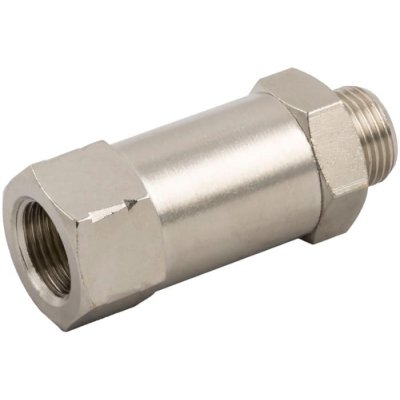 RS PRO 187-5696 Non Return Valve 1/8 in Male Inlet, 2 to 8bar