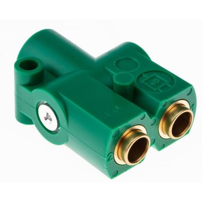 Crouzet 81541005(X3) Pneumatic Shuttle Valve AND Logic Function 6mm Tube, Tube Connection, 8 bar Max Operating Pressure