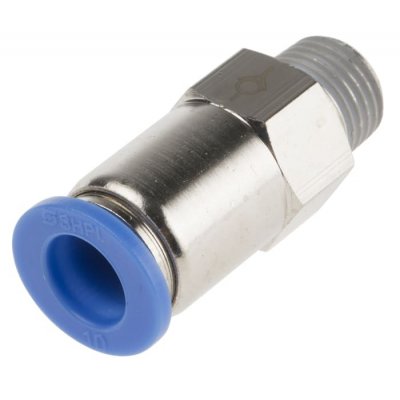 RS PRO 144-2698 Non Return Valve, 10mm Tube Outlet, 0 to 9.9 kgf/cm², 0 to 990kPa