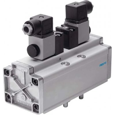 Festo MDH-5/3E-3/4-D-4-24DC 5/3 exhausted Pneumatic Solenoid/Pilot-Operated Control Valve - Electrical MDH Series
