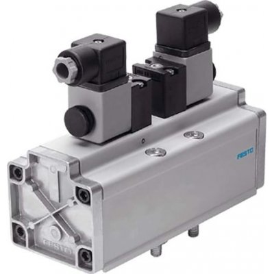 Festo MDH-5/3G-3/4-D-4-24DC 5/3 Closed Pneumatic Solenoid/Pilot-Operated Control Valve - Electrical MDH Series