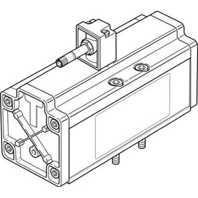 Festo MDH-5/2-3/4-D-4-24DC 5/2 Monostable Pneumatic Solenoid/Pilot-Operated Control Valve - Electrical MDH Series