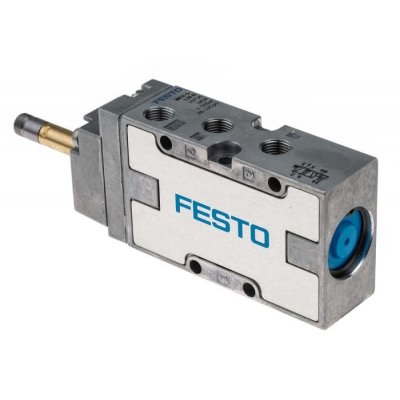 Festo MFH-5-1/8-B 5/2 Pneumatic Solenoid Valve - Electrical G 1/8 MFH Series