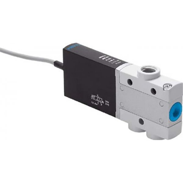 Festo MHE3-MS1H-3/2O-1/8-K 3/2 Open, Monostable Pneumatic Solenoid/Pilot-Operated Control Valve - Electrical