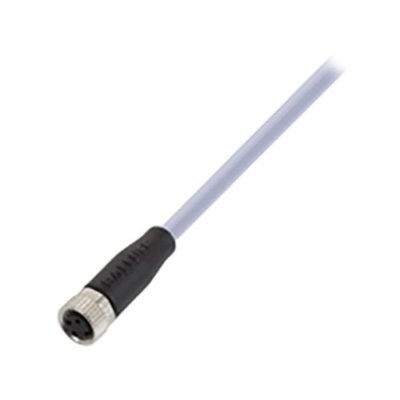 BALLUFF BCC M415-0000-1A-003-VX8434-020 Straight Female 4 way M12 to 4 way Unterminated Sensor Actuator Cable