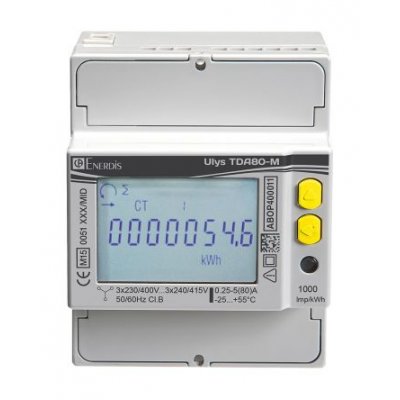 Chauvin P01331018 3 Phase LCD Energy Meter, Type
