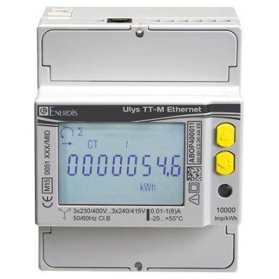 Chauvin P01331041 3 Phase LCD Energy Meter, Type