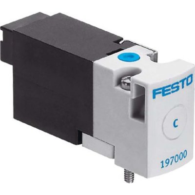 Festo MHA1-M4H-3/2G-0,6-HC 3/2 Closed, Monostable Pneumatic Solenoid/Pilot-Operated Control Valve - Electrical