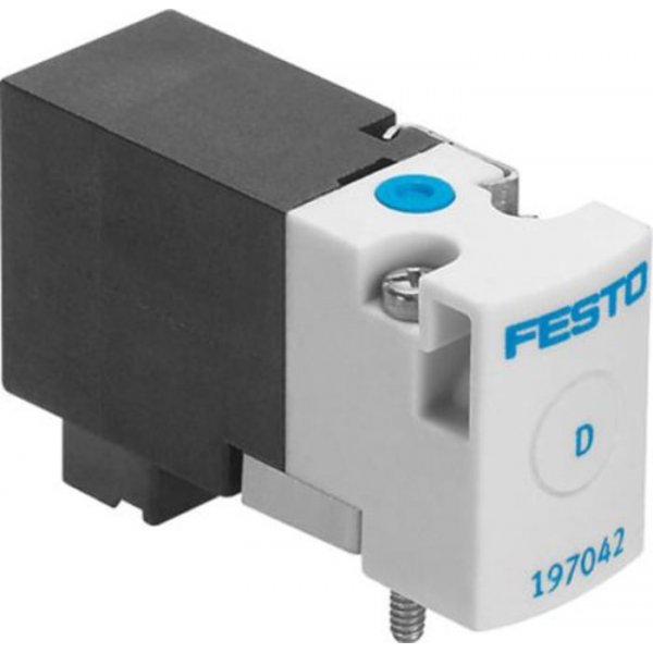 Festo MHA1-M1H-3/2G-0,6-PI 3/2 Closed, Monostable Pneumatic Solenoid/Pilot-Operated Control Valve - Electrical