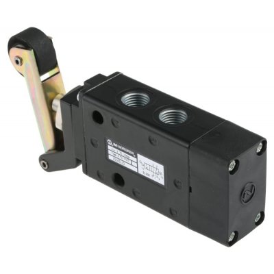 Norgren X3065102 Roller 5/2 Pneumatic Manual Control Valve X30 Series, G 1/4, 1/4in