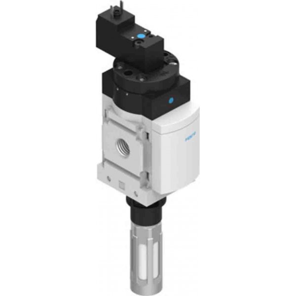 Festo MS4-EE-1/4-10V24-S-Z 3/2 Closed, Monostable Pneumatic Manual Control Valve MS Series, G 1/4, 1/4in