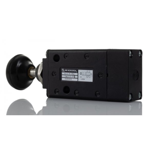 Norgren X3064402 Button 5/2 Pneumatic Manual Control Valve X30 Series, G 1/4, 1/4in