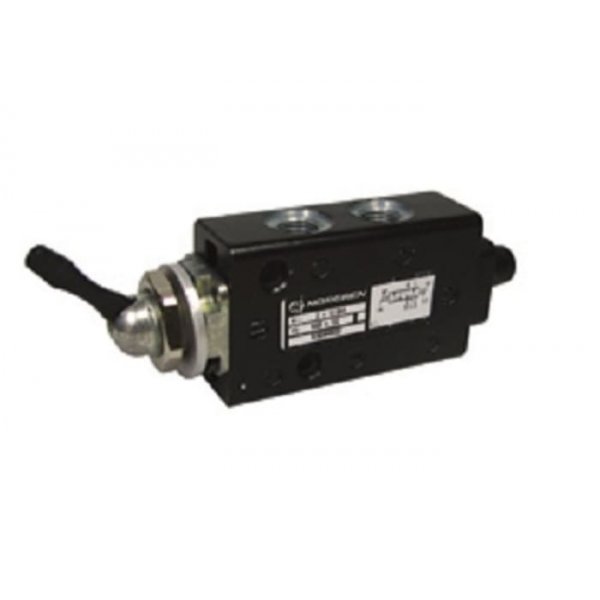 RS PRO 235-4743 Toggle 5/2 Pneumatic Control Valve super X manual 5/2 valve Series, G 1/8, 1/8in