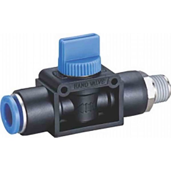 RS PRO 144-2684 Handle 3/2 Pneumatic Manual Control Valve, 3/8in
