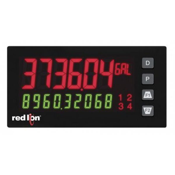Red Lion PAX2S000 LED Digital Panel Multi-Function Meter