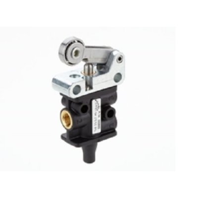 RS PRO 235-4723 Roller Lever 3/2 Pneumatic Control Valve super X Mechanical 3/2 valve Series, G 1/8, 1/8in