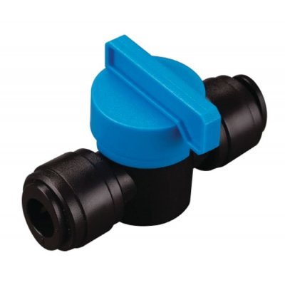 RS PRO 235-1156 Manual Pneumatic Manual Control Valve HBVU Series, One Touch Fitting 12 mm, 12mm