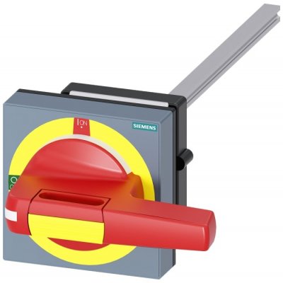 Siemens 8UD1141-3AF25 Red/Yellow Rotary Handle, SENTRON Series