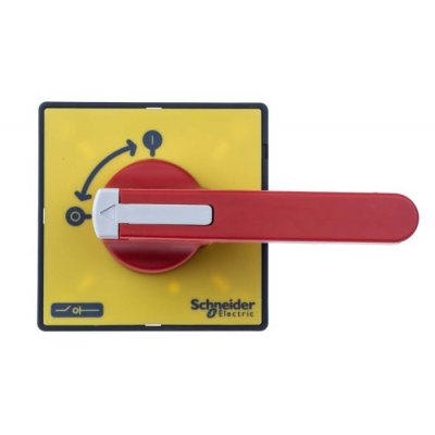 Schneider Electric KCF3PZ Red Rotary Handle, TeSys Series