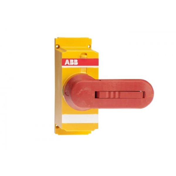 ABB 1SCA022779R5590 S/APP. OSVY400DK Red/Yellow Rotary Handle, OSVY Series