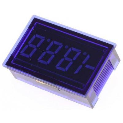 Lascar SP300-BLUE Digital Voltmeter DC LED display 3.5-Digits