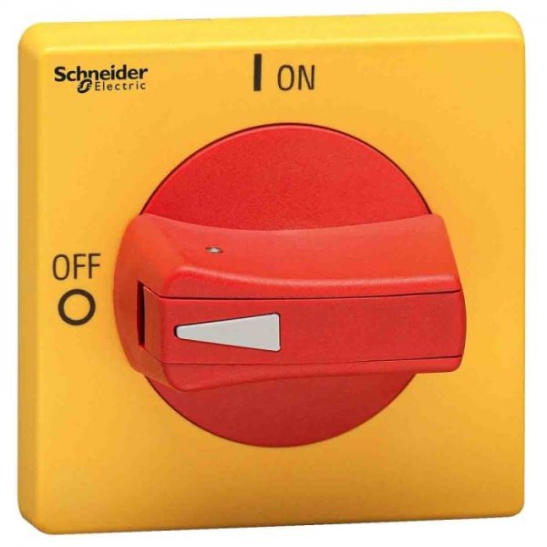 Schneider Electric VLSH2H5RD Red Rotary Handle, TeSys Series
