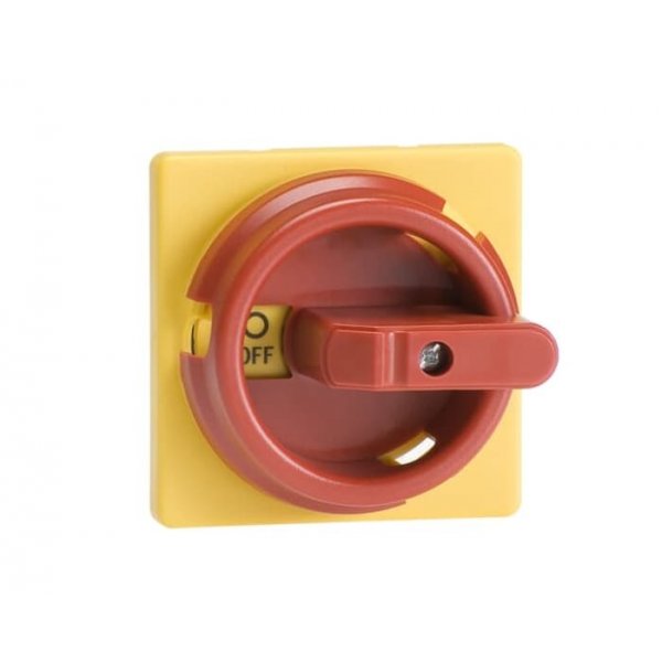 ABB 1SCA100664R1001 Red/Yellow Rotary Handle