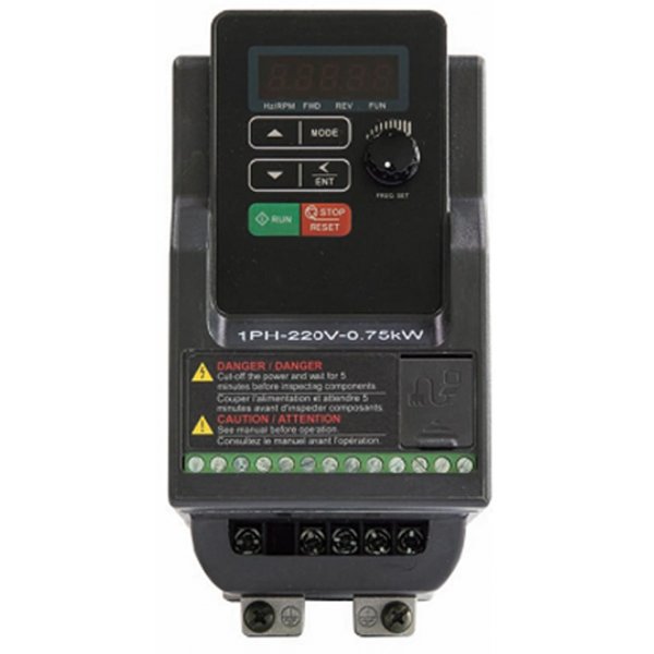 RS PRO 122-3413 Inverter Drive, 1.5 kW, 1 Phase, 230 V ac, 15.5 A