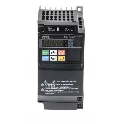 Omron 3G3MX2AB004ECHN Inverter Drive, 0.4 kW, 1 Phase, 230 V ac, 3.0 A, MX2 Series