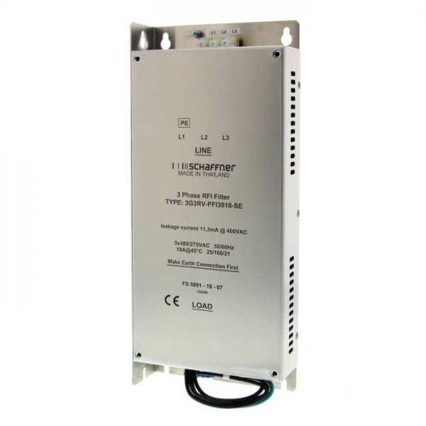 Omron 3G3RV-PFI3035-SE Inverter Drive, 11 kW, 3 Phase, 415 V ac, 35 A, 3G3RV-PFI Series