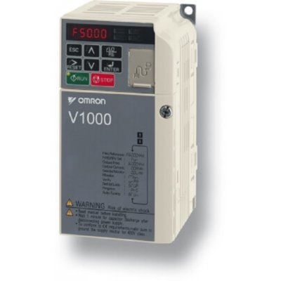 Omron CIMR-VC2A0004JAB Inverter Drive, 0.75 kW, 3 Phase, 230 V, CIMR Series