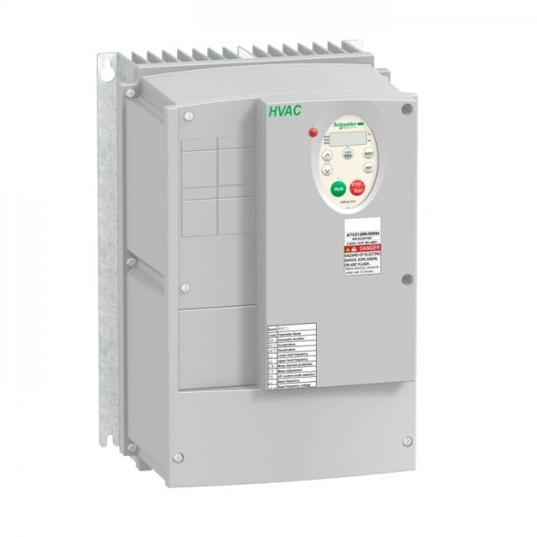 Schneider Electric ATV212WU55N4C Variable Speed Drive, 5.5 kW, 3 Phase, 480 V, 8.7 A, 11 A, Altivar 212 Series