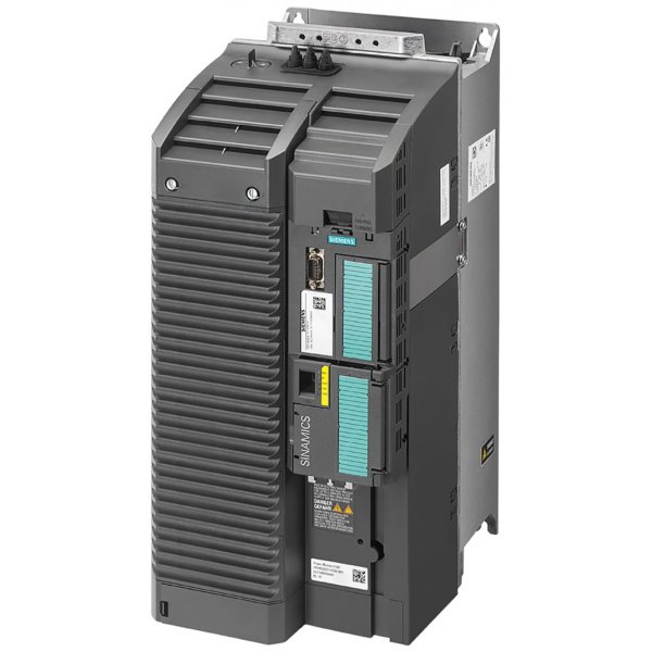 Siemens 6SL32101KE260UF1 Inverter Drive, 30 kW, 3 Phase, 400 V ac, 44 A, 53 A, 6SL3210 Series