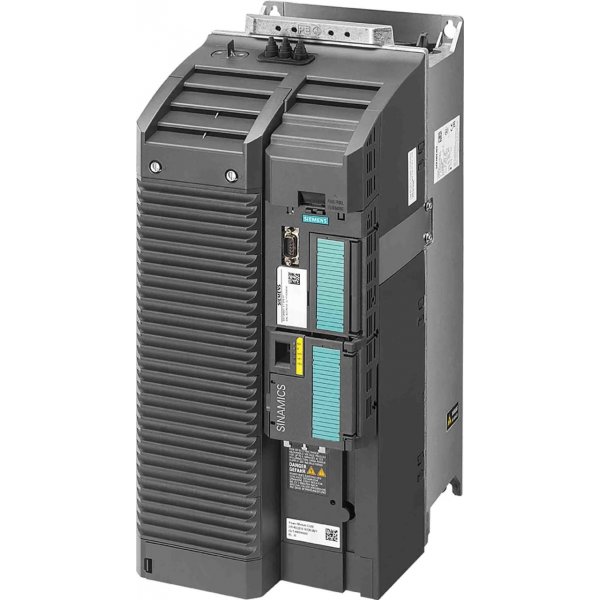 Siemens 6SL3210-1KE26-0AF1 Converter, 30 kW, 3 Phase, 480 V ac, 53 A, 6SL3210 Series
