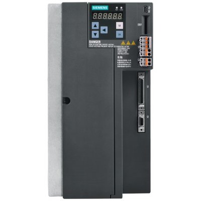 Siemens 6SL3210-5FE17-0UA0 Inverter Drive, 7 kW, 3 Phase, 480 V ac, 13.2 A, 6SL3210 Series