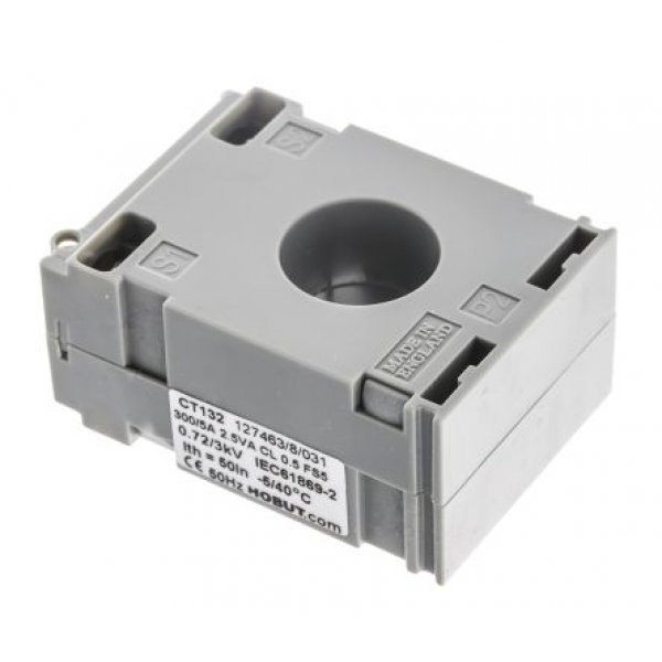 HOBUT CT132M300/5-2.5/0.5 DIN Rail Mounted Current Transformer