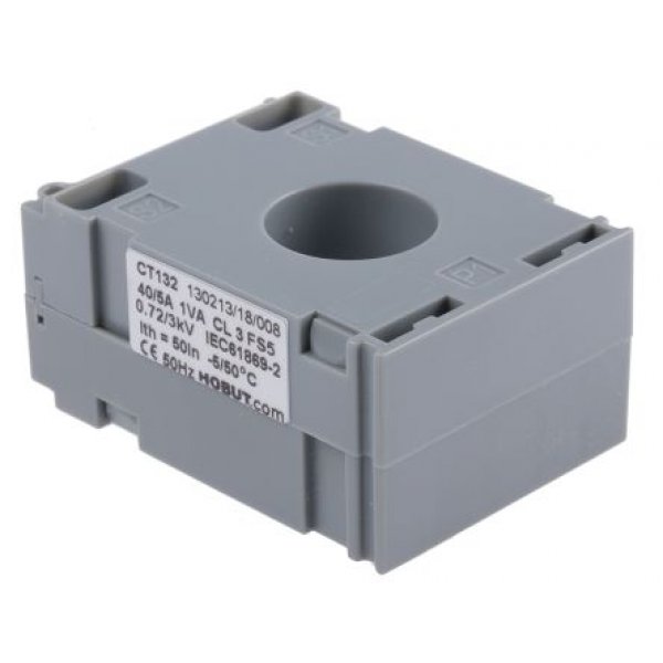 HOBUT CT132M40/5-1/3 DIN Rail Mounted Current Transformer