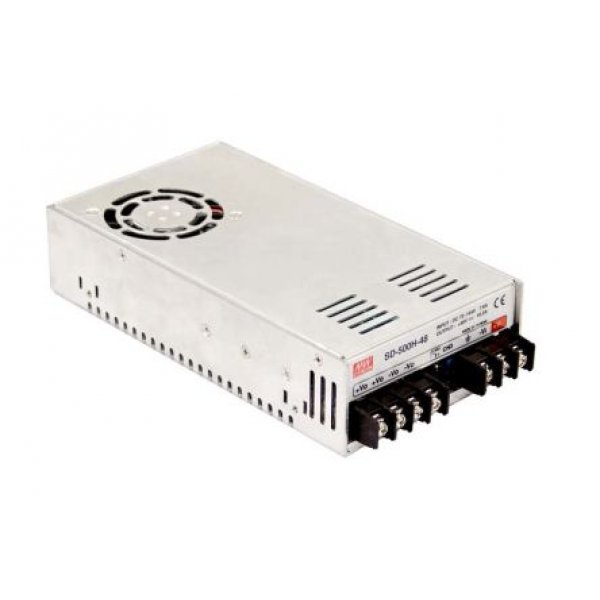 Mean Well SD-500H-48 Isolated DC-DC Converter 73-144Vin 48Vout 500W
