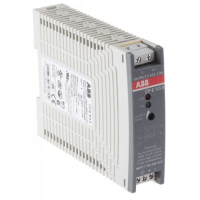 ABB 1SVR427033R3000 CP-E 5/3.0 DIN Rail Power Supply 15W 5V 3A
