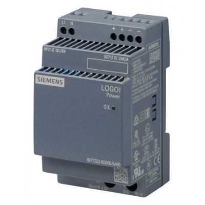 Siemens 6EP3322-6SB00-0AY0 DIN Rail Power Supply 54W 12V 4.5A
