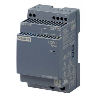 Siemens 6EP3311-6SB00-0AY0 DIN Rail Power Supply 31.5W 5V 6.3A
