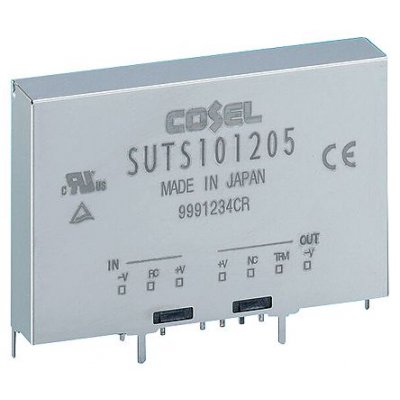 Cosel SUTW100512 Isolated DC-DC Converter PCB Mount 4.5-9Vin 24/±12Vout