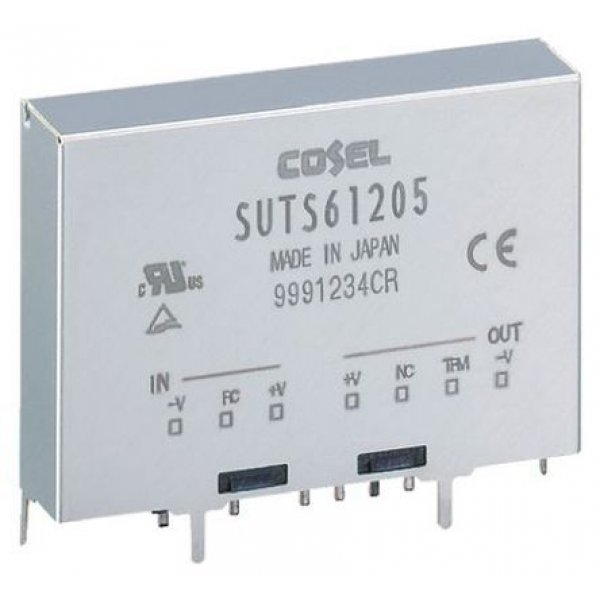 Cosel SUTS6123R3 Isolated DC-DC Converter PCB Mount 9-18Vin 3.3Vout