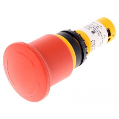 Eaton C22-PVT45P-K11 Emergency Button Twist to Reset Red 45mm